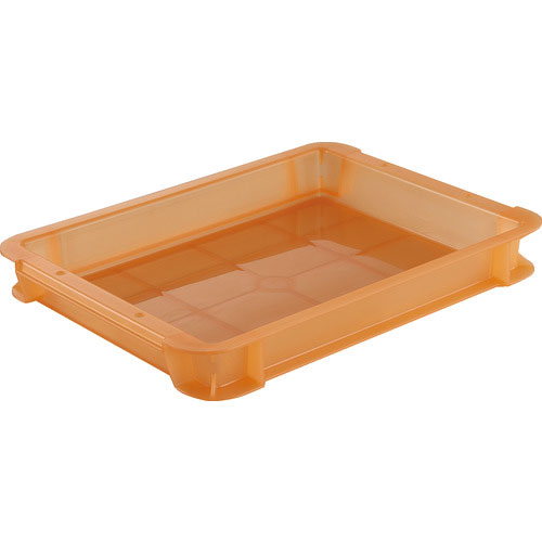 ＴＲＵＳＣＯ　スケルトンカラーコンテナ　３Ｌ　オレンジ＿