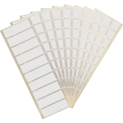 ＴＲＵＳＣＯ　セキュリティシール　転写なし　長方形　英字　１００枚１組　白＿