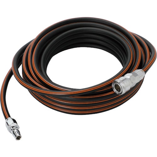 ＴＲＵＳＣＯ　スパッタ防止エアホース６．５×１０Ｍ　黒＿