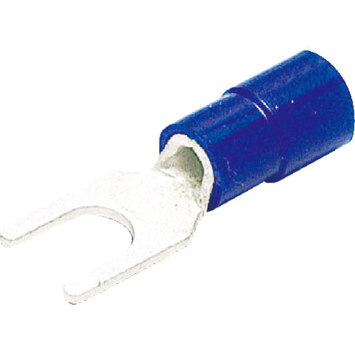 ＴＲＵＳＣＯ　環境配慮型絶縁被覆付圧着端子先開形φ４．３長さ２１．５　（２０個入）＿