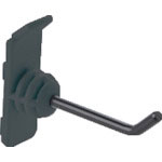 ＴＲＵＳＣＯ　パネリーナ用樹脂フック　縦型ロング　黒＿