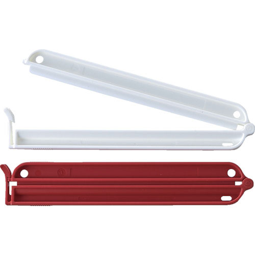 ＴＲＵＳＣＯ　袋留めクリップ　２Ｐ（白赤）＿