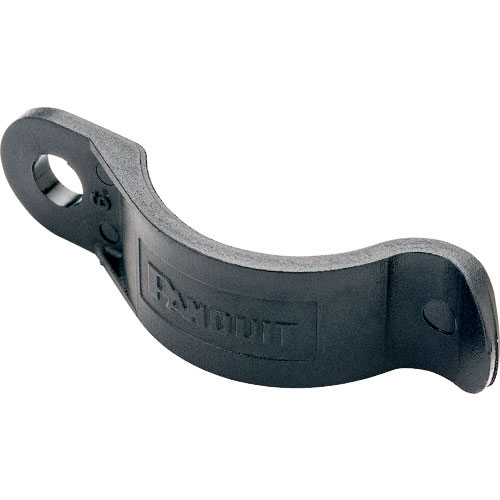 パンドウイット　ケーブル固定具　ワイヤーリテイナー　耐候性黒　（１００個入）＿