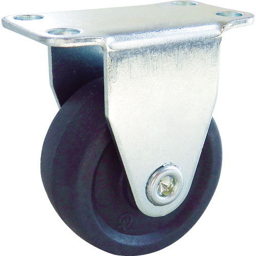 ＴＲＵＳＣＯ　キャスター　ＴＹＧシリーズ　固定　エラストマー車　３８ｍｍ＿