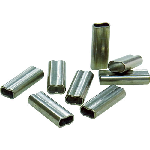 ニッサチェイン　ステンレス　オーバルスリーブ（３０個入）１．２～１．５用＿