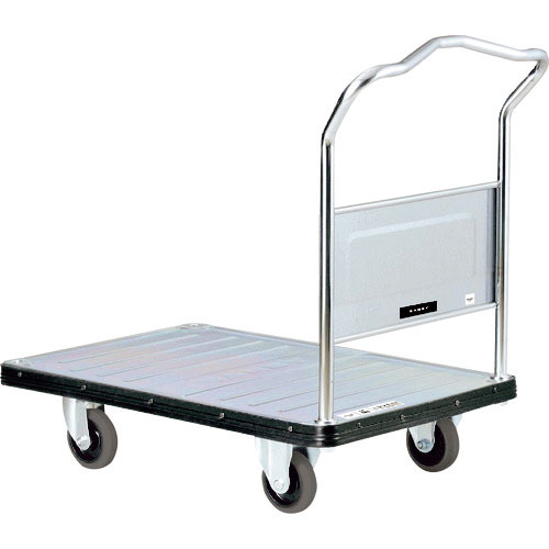 ダンディ　スチール台車　ダンディＤシリーズ　タイプＤＡ　固定ハンドル式　サイレントキャスター仕様　Ｗ＿