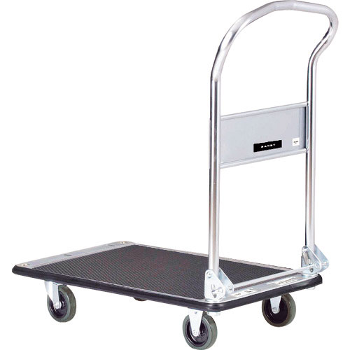 ダンディ　スチール台車　ダンディＤシリーズ　タイプＤＬ　折りたたみハンドル式　サイレントキャスター仕＿