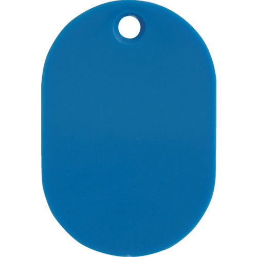 ＴＲＵＳＣＯ　見やすい色の小判札　大　６０×４０ｍｍ　５枚入　ブルー＿