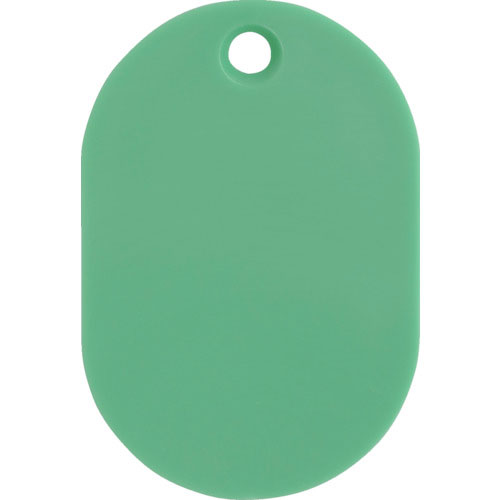 ＴＲＵＳＣＯ　見やすい色の小判札　大　６０×４０ｍｍ　５枚入　グリーン＿