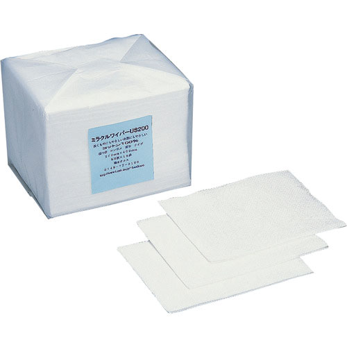 橋本　ミラクルワイパー　４ツ折　厚手　２７０×４００ｍｍ　（５０枚×１８袋入）＿