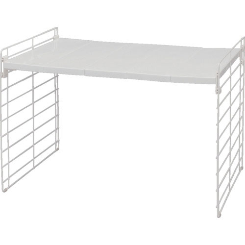 ＩＲＩＳ　２４６２３６　シンク下伸縮棚　１段　ＵＳＤ－１Ｖ　ホワイト＿