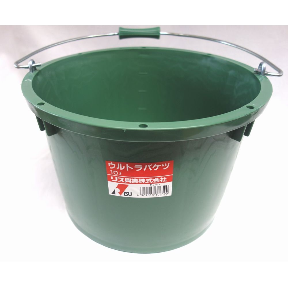 リス　ウルトラバケツ　１０Ｌ柄付