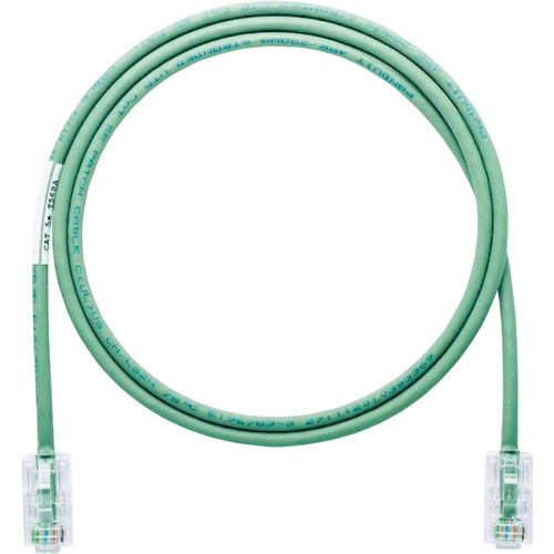 パンドウイット　カテゴリ５Ｅ細径パッチコード　１ｍ　グレー　ＵＴＰ２８ＣＨ１ＭＧＹ＿