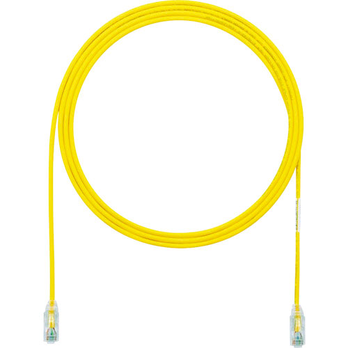 パンドウイット　カテゴリ６細径パッチコード　０．５ｍ　黄　ＵＴＰ２８ＳＰ０．５ＭＹＬ＿