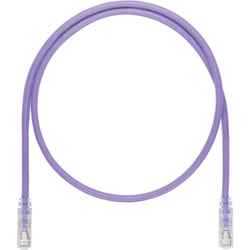 パンドウイット　カテゴリ６ＵＴＰパッチコード　３ｍ　紫＿
