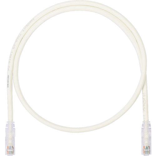 パンドウイット　カテゴリ６ＵＴＰパッチコード　３ｍ　オフホワイト＿