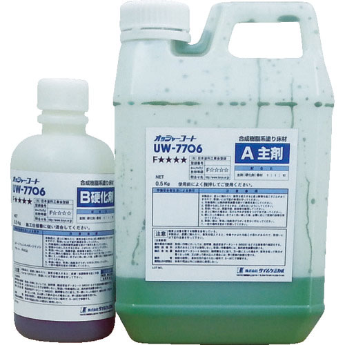 ＴＣ　オッシャーコート　コンクリート凹凸補修剤　６Ｋｇセット　Ｃ４８グリーン＿