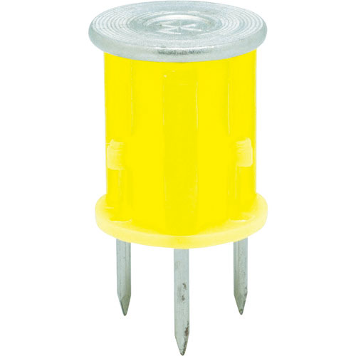 三門　木製合板型枠用インサート　バリアス　３分　黄　５００個入＿