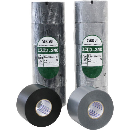 積水　エスロンテープ＃３４０　２５×１０　銀＿