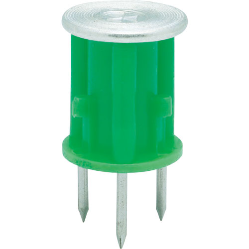 三門　木製合板型枠用インサート　バリアス　４分　緑　２５０個入＿