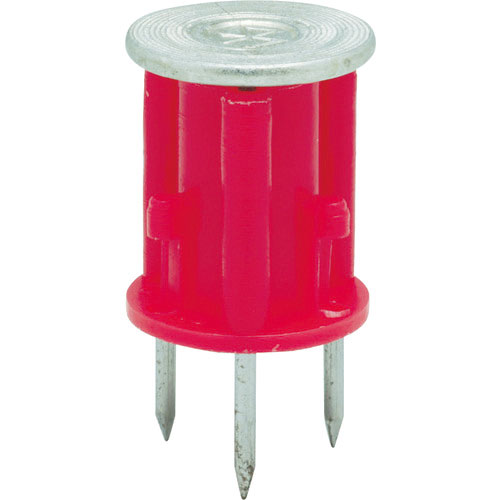 三門　木製合板型枠用インサート　バリアス　４分　赤　２５０個入＿