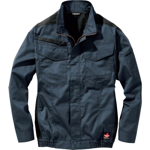 ＨＯＯＨ　難燃ブルゾン　Ｌ　ネイビー＿