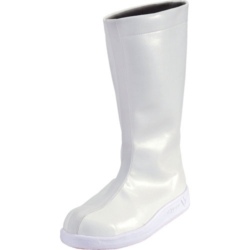 日進　耐滑樹脂先芯入りブーツ　ハイパーＶ＃５４００（ホワイト）　２３．５ｃｍ＿