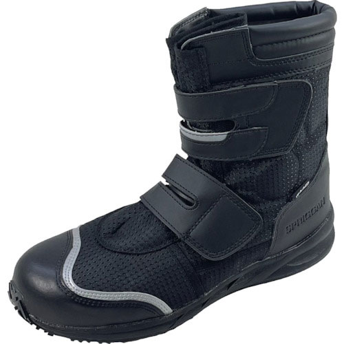 日進　ＪＳＡＡ　Ｂ種ハイカットプロスニーカー　スプリガン＃８０黒　２７．０ｃｍ＿