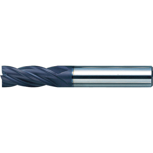 三菱Ｋ　４枚刃バイオレット　ハイススクエアエンドミルミディアム刃長（Ｍ）３ｍｍ＿