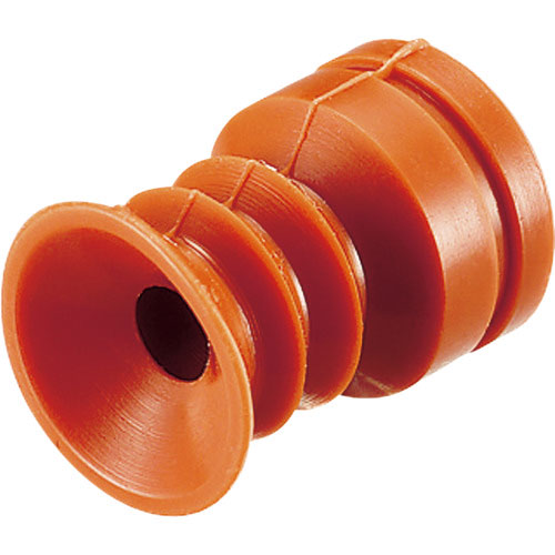 アインツ　吸着パッド・フリー・シリコン・茶＿