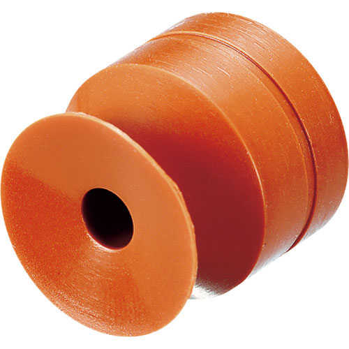 アインツ　吸着パッド・埋込式・シリコン・茶　パッド外径１５ｍｍ＿