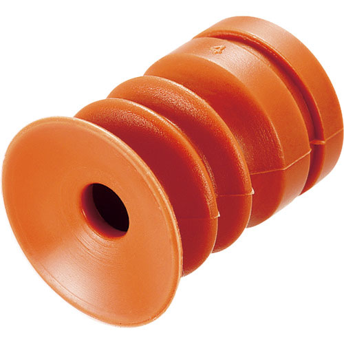 アインツ　吸着パッド・フリー・シリコン・茶＿