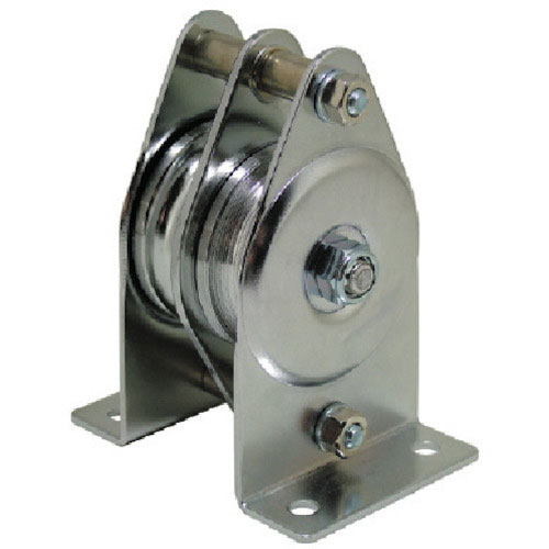 ＨＨＨ　固定滑車たて型二車ベアリング入り＿