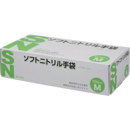 ＩＲＬ　ソフトニトリル手袋　Ｍ　１００枚入＿