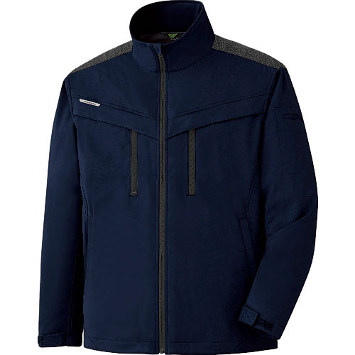 ミドリ安全　ＶＥＲＤＥＸＣＥＬ　ストレッチ防寒ジャンパー　ＶＥ２００７　上　ネイビー　３Ｌ＿