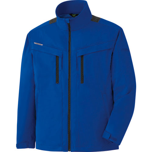 ミドリ安全　ベルデクセル　ハーネス対応　ストレッチ防寒ジャンパー　ＶＥ２０１３　上　ロイヤルブルー　ＬＬ＿