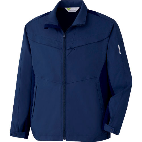 ミドリ安全　ハイストレッチブルゾン　ＶＥ６２７　上　ネイビー　Ｌ＿