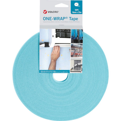 ヴェルクロ　ヴェルクロ［［Ｒ上］］　ＯＮＥ－ＷＲＡＰ［［Ｒ上］］　テープ　幅２５ｍｍ×長さ２５ｍ　ア＿