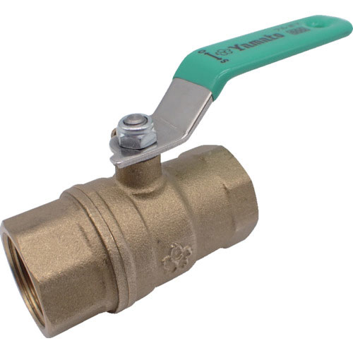 大和バルブ　ボールバルブ　１５Ａ（６００型、フルボア、黄銅）＿