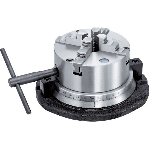 ＴＲＵＳＣＯ　簡易縦型ロータリーテーブル　外径２００ｍｍ＿