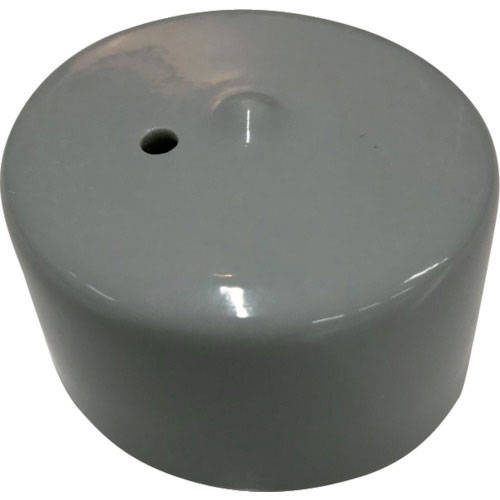 カメダ　単管キャップ　１０個入り　グレー＿