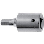 ＡＳＨ　ソケットレンチ用ヘキサゴンソケット６．３５□×１０ｍｍ＿