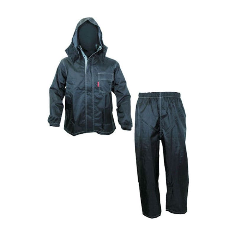 Ｋ－ＷＯＲＫ　Ｗ－３０　ストリームレインスーツ　ブラック　ＥＬ＿