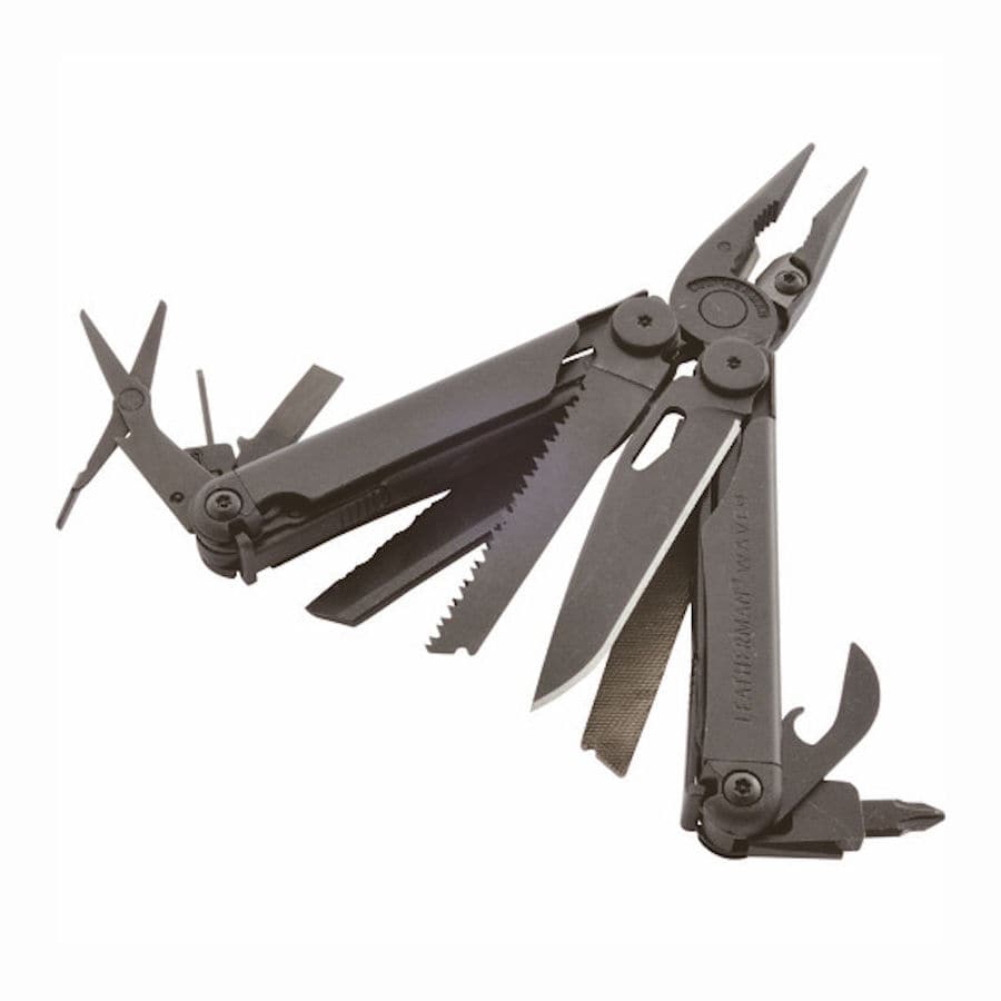 レザーマン　マルチツール　ウェーブ　プラス　ブラック　ナイロンケース付き　全長１００ｍｍ＿