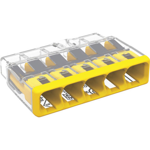 ＷＡＧＯ　ＷＧＺ－５　差し込みコネクタ　５穴　６０個入り＿