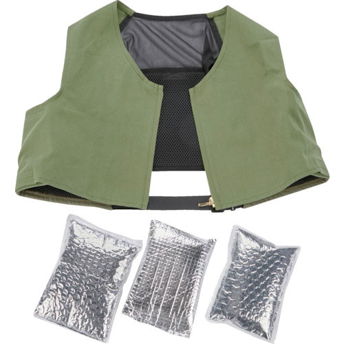 ＴＲＵＳＣＯ　アイシングベスト前面コットンタイプ　長時間保冷剤３個セット＿