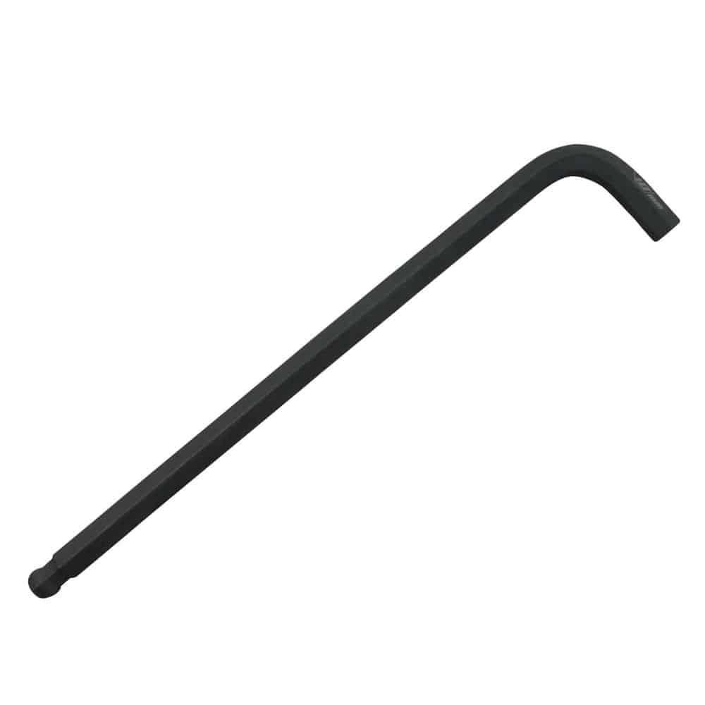 ワイズ　ブラックボールポイント六角棒レンチ　ロング　１０ｍｍ