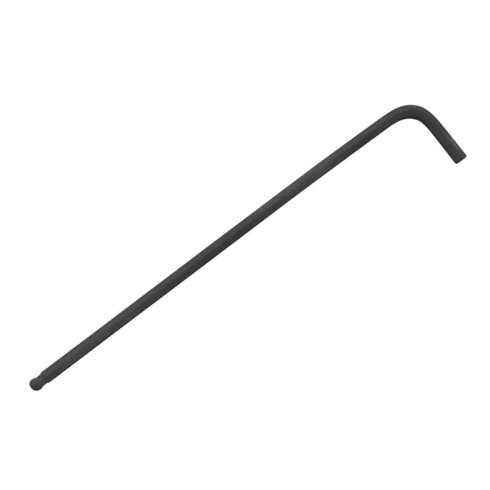 ワイズ　ブラックボールポイント六角棒レンチ　ロング　４ｍｍ