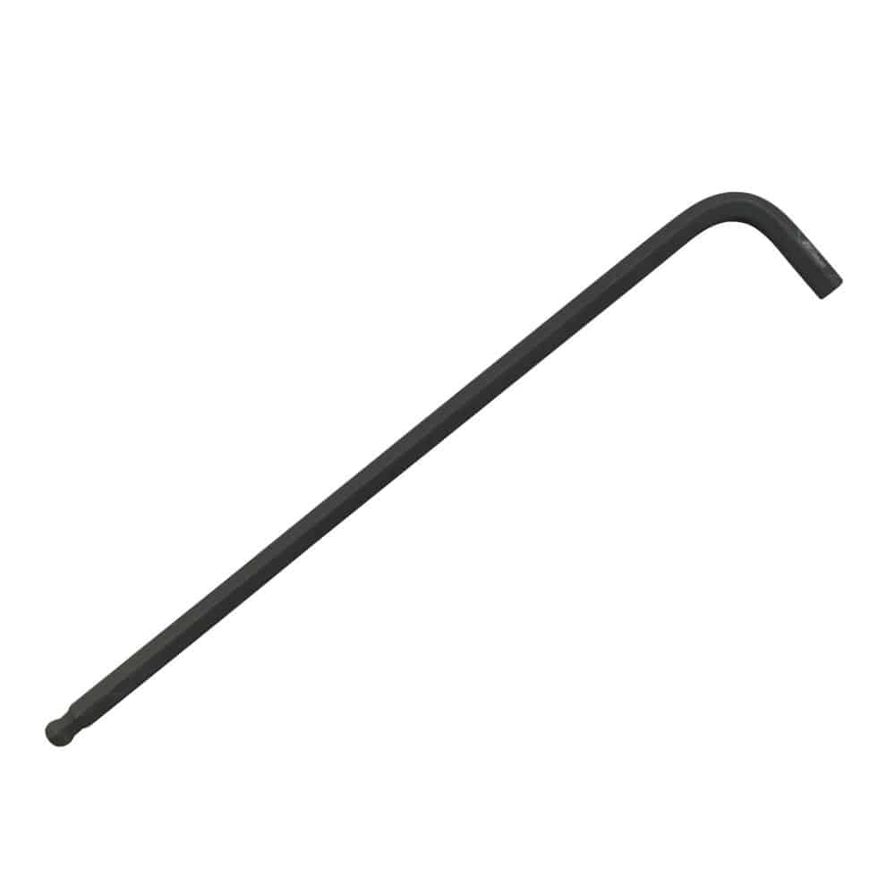 ワイズ　ブラックボールポイント六角棒レンチ　ロング　６ｍｍ