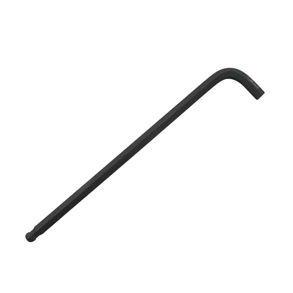 ワイズ　ブラックボールポイント六角棒レンチ　ロング　８ｍｍ